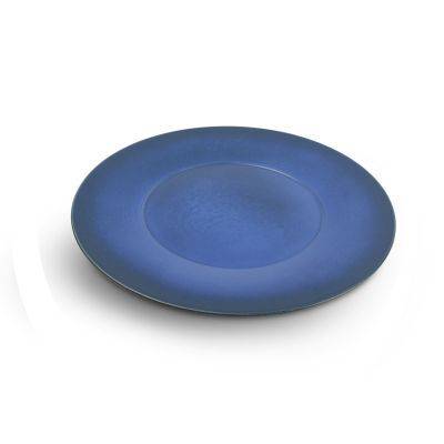 Teller Classico aus Porzellan, 27,5 cm, blau