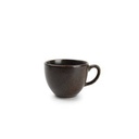Tasse Ash aus Porzellan, 20 cl, braun
