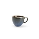 Becher Ash aus Porzellan, 20 cl, blau