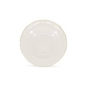 Tiefes Geschirr mit goldenem Rand Retro aus Porzellan