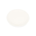 Teller Contour aus Porzellan, 21 cm, weiß