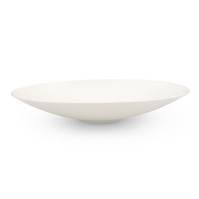 Schale weiße Contour aus Porzellan, ø 30 cm, H 5,5 cm