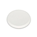 Flacher Teller Dusk, Ø 15,5 cm, H 2 cm, weiß