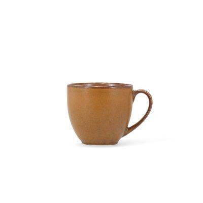 Tasse Ovio aus Porzellan, 20 cl, dunkelbraun