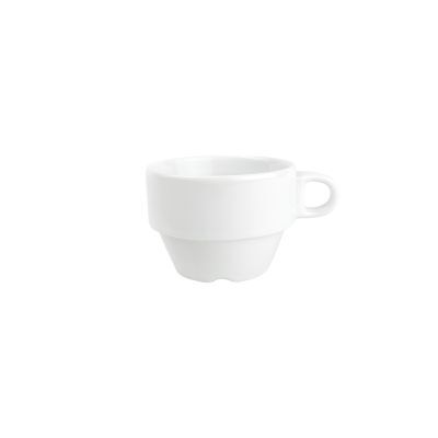 Tasse Scandia aus Porzellan, 20 cl, weiß