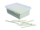 Stäbchen aus Pappe, 185 x 130 x 100 mm, 500 Stück