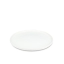 Flacher Teller Gravur aus Porzellan, ø 31 cm, H 1,5 cm