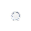 Teller blaue Blume Retro, 16 cm