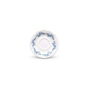 Untertasse blaue Blume Retro, 16,5 cm