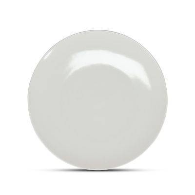 Teller Cirro aus Porzellan, 25 cm, weiß