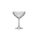 Sektglas Coupe Optic aus Glas, 21 cl