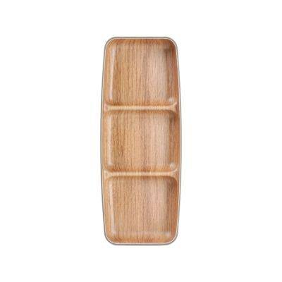 [563125] Servierplatte Buffet, 26 x 10 cm, braun