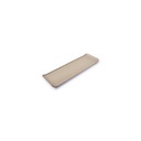 Servierplatte Cirro aus Porzellan, 30 x 9,5 cm, beige