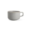 Tasse Collect aus Porzellan, 33 cl, grau