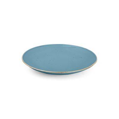 [740767] Tiefer Teller Collect aus Porzellan, 30 cm, blau
