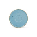 Untertasse Collect aus Porzellan, 15 cm, blau