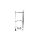 Servierturm für 3 Teller Truss, 23 × 23 × 42 cm, schwarz