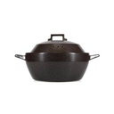 Auflaufform Obun, 34,5 × 26 × 19 cm, schwarz