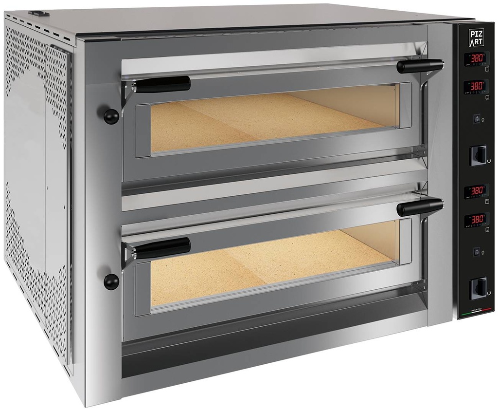 [55052124] KBS Pizzaofen Master 4+4 für 8 Pizzen ø35cm elektro 14,4 kW