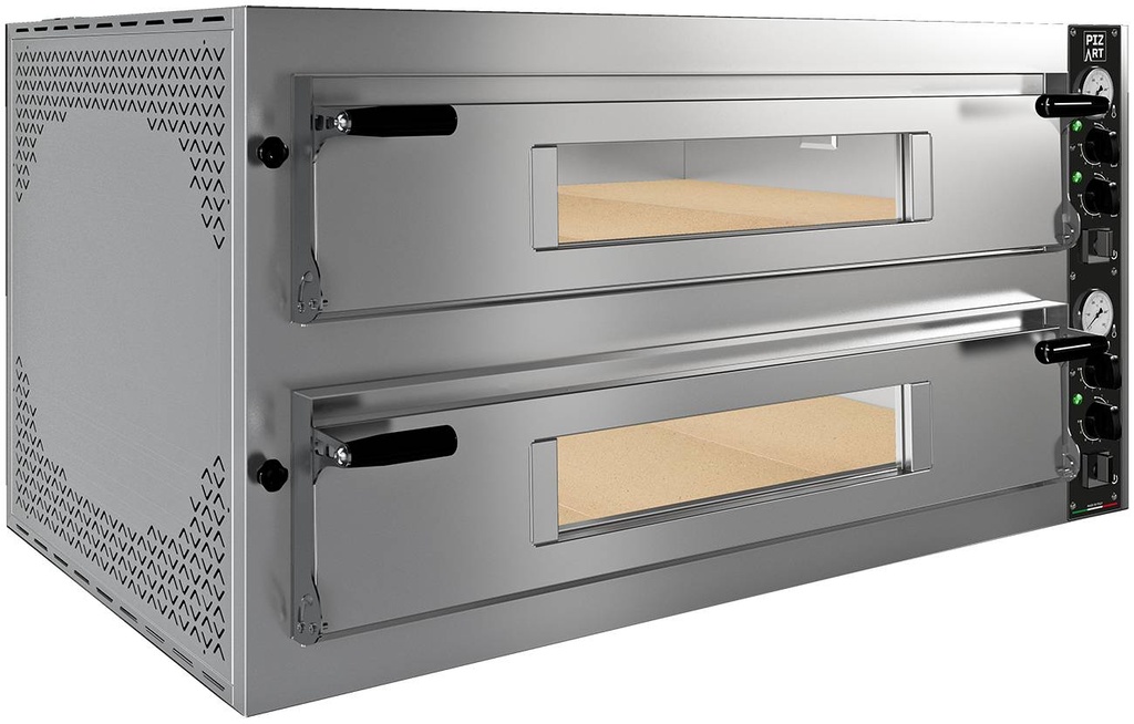 [55052131] KBS Pizzaofen Comfort 9+9 für 18 Pizzen ø35cm elektro 26,4 kW