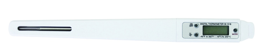 [160006] Digitaler Einstichthermometer aus Edelstahl, -40 bis +200 °C