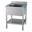 KBS Spültisch mit Aufkantung B 70cm