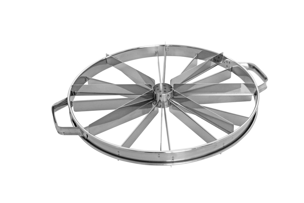 [120190] Tortenteiler aus Edelstahl, 8/12-teilig