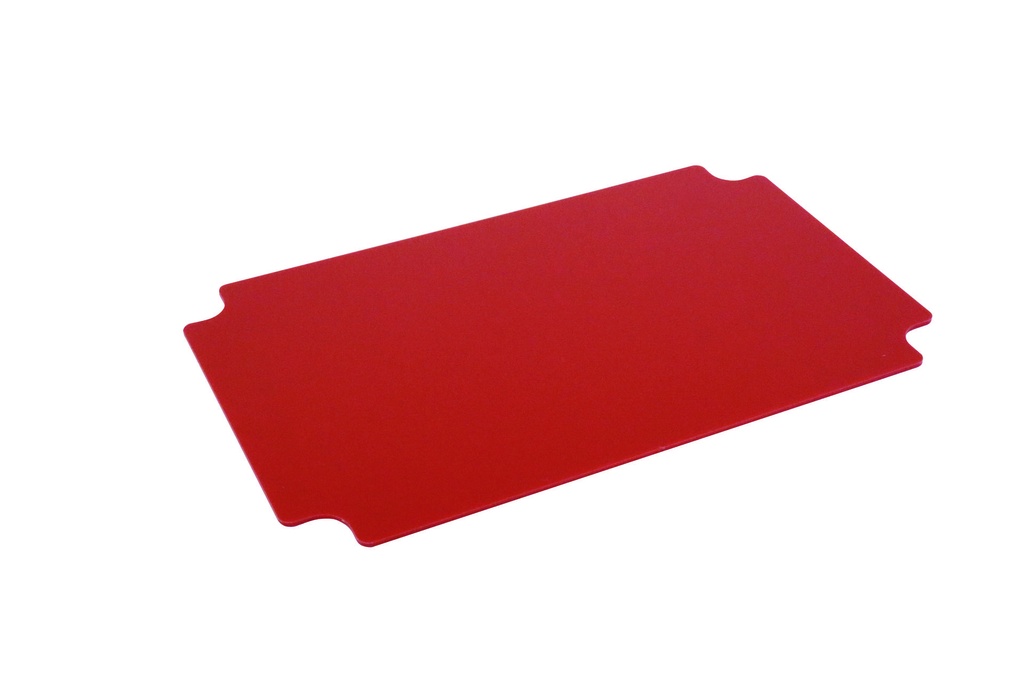 Ersatz-Schneidebrett aus Hochdruck-Polyethylen, 530 × 325 mm, rot