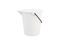 Eimer aus LDPE, 10 l, weiß