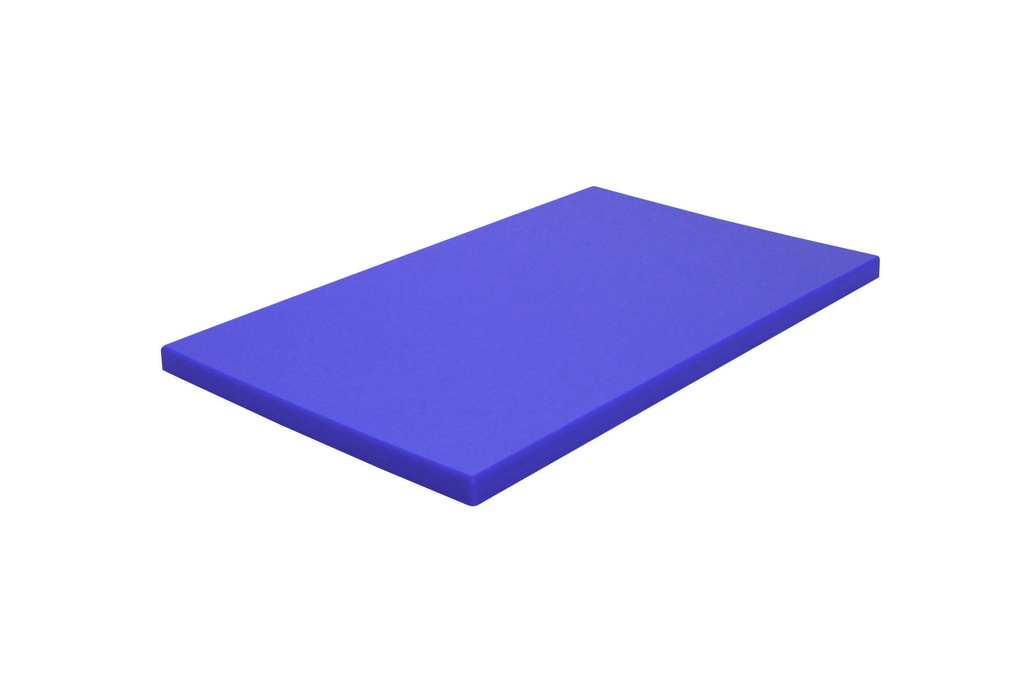 Schneidebrett aus HD-PE 500, 530 × 325 mm, dunkles lila