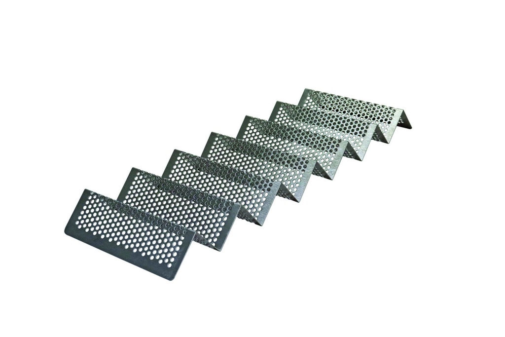 [154037] Snack-Verkaufsständer aus Edelstahl, 590 x 190 mm