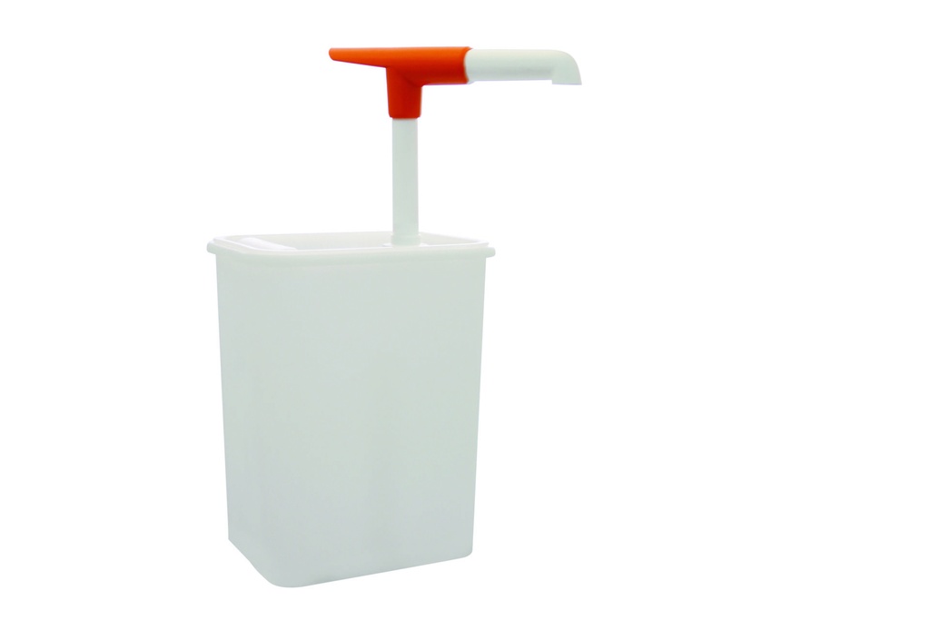 [154711] Druckknopf-Dosierspender aus Polyethylen, 3 l