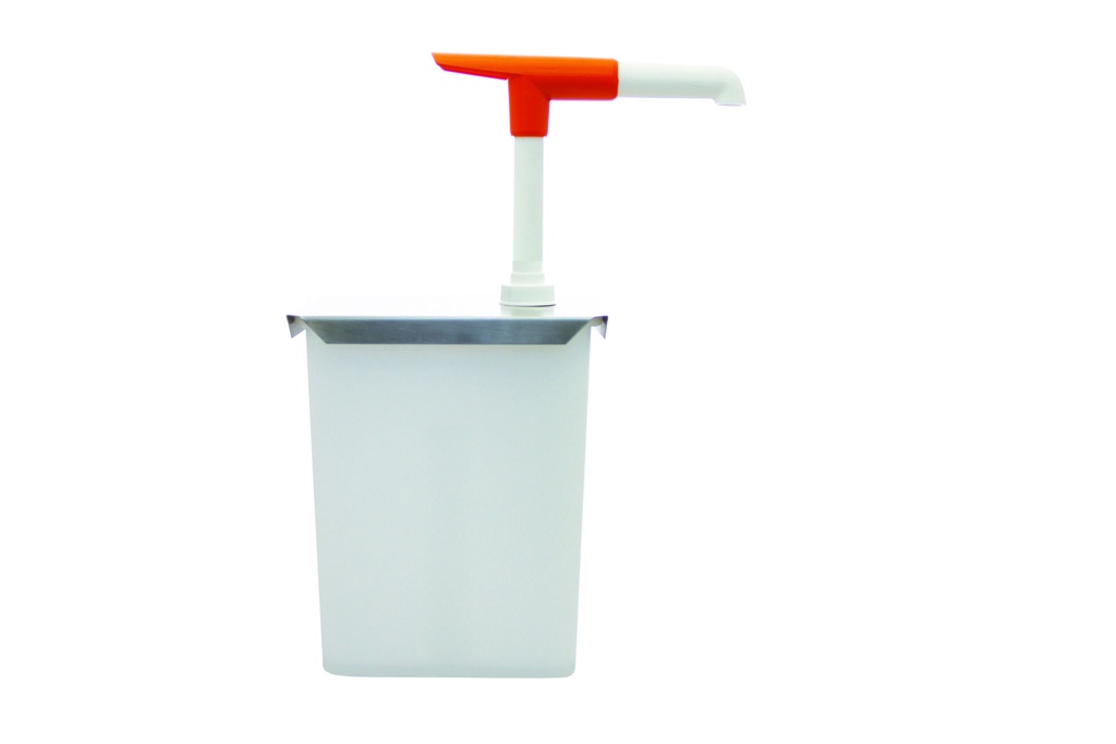 Druckknopf-Dosierspender aus Polyethylen, 3,0 l