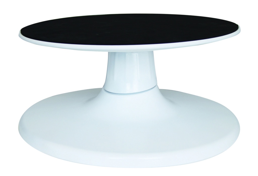 Torten- und Dekorierplatte aus Melamin, Ø 300 mm