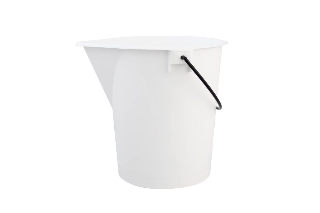 [200840] Eimer aus LDPE, 15 l, weiß