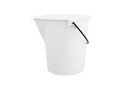 Eimer aus LDPE, 15 l, weiß
