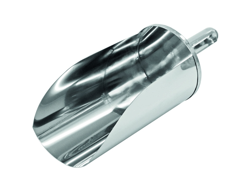 Sackschaufel aus Edelstahl, 375 mm