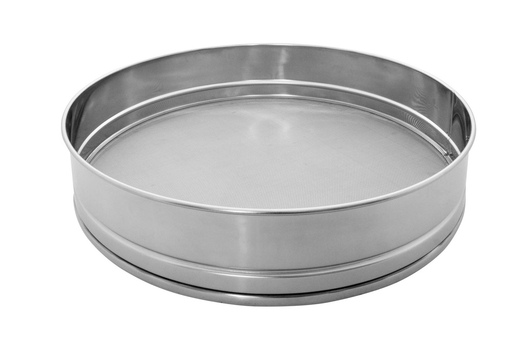 [199222] Mehl- und Zuckersieb aus Edelstahl, Ø 400 mm, H 80 mm