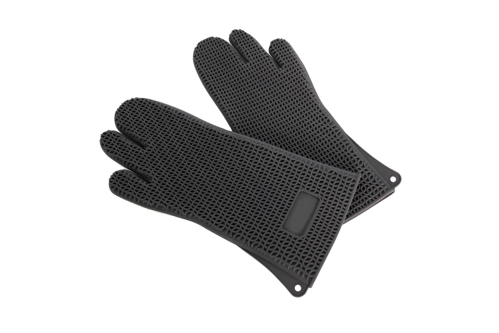 [310032] Backhandschuh aus Silikon, 385 mm, schwarz