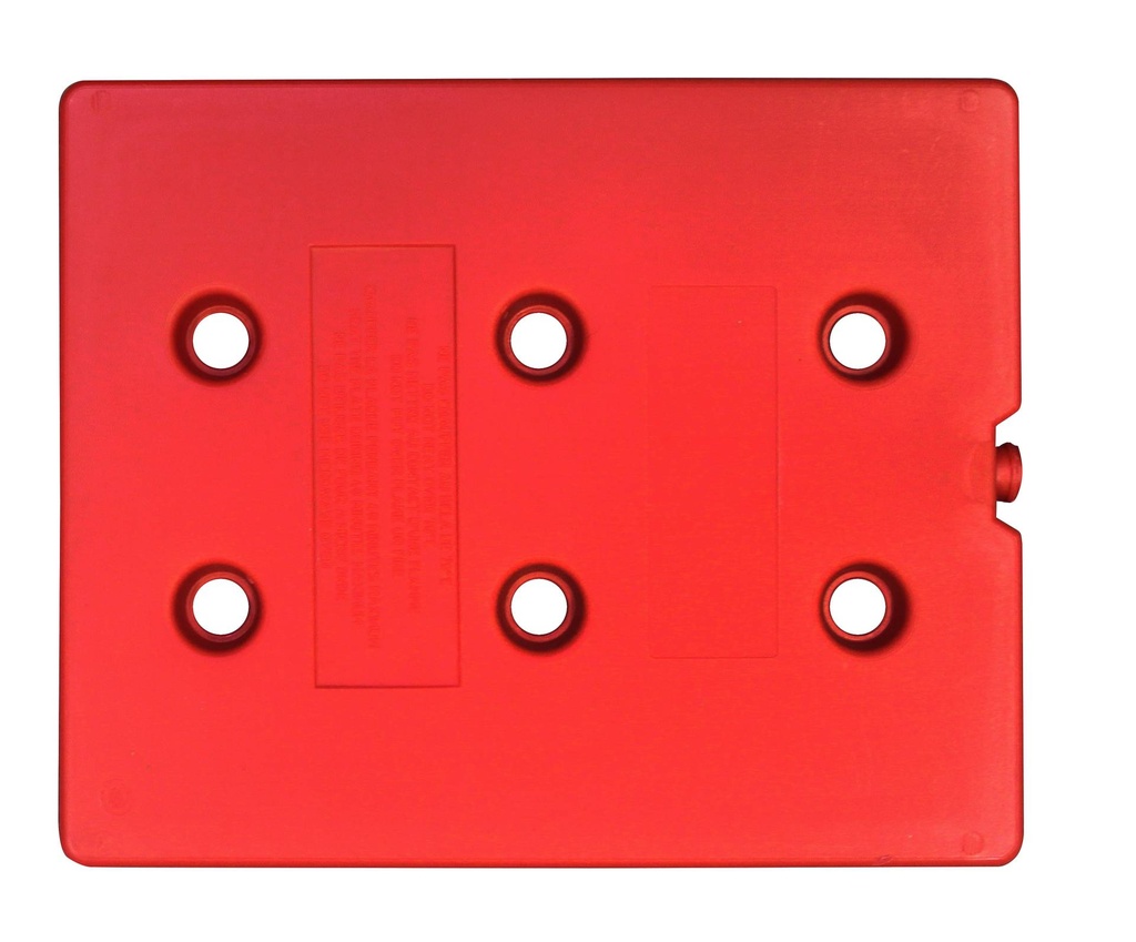 Wärmeakku "HOT" aus Hochdruck-Polyethylen, GN 1/2, 325 × 265 × 30 mm