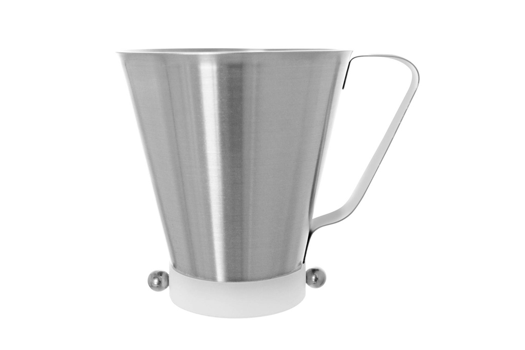 Glasurtrichter aus Edelstahl, 1,0 Liter