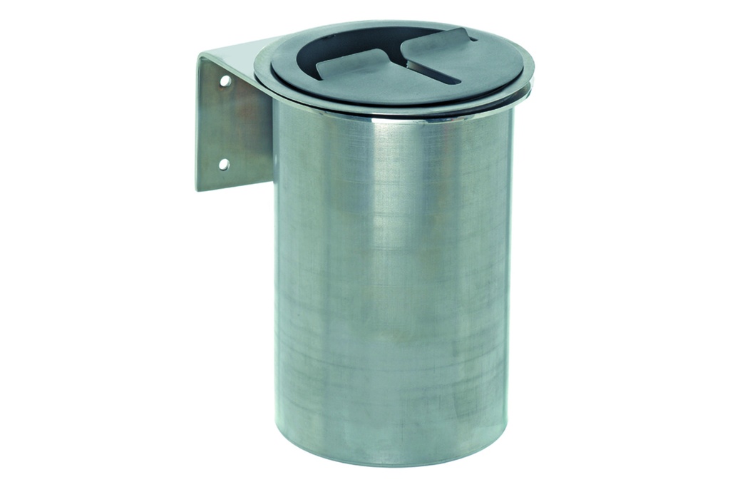 [270004] Messer-Abstreifbehälter aus Edelstahl, 180 x 135 mm