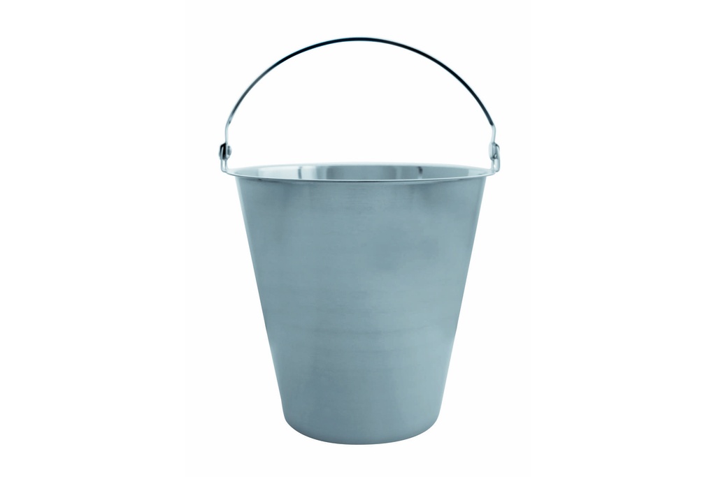 [200870] Eimer aus Edelstahl, 15 l