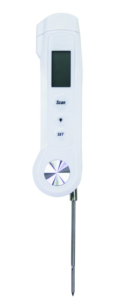 Infrarot Thermometer aus Edelstahl, -40 bis + 280°C