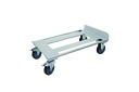 Transporttrolley FRONT GN 1/1, Aluminium, 628 x 390 x 163 mm