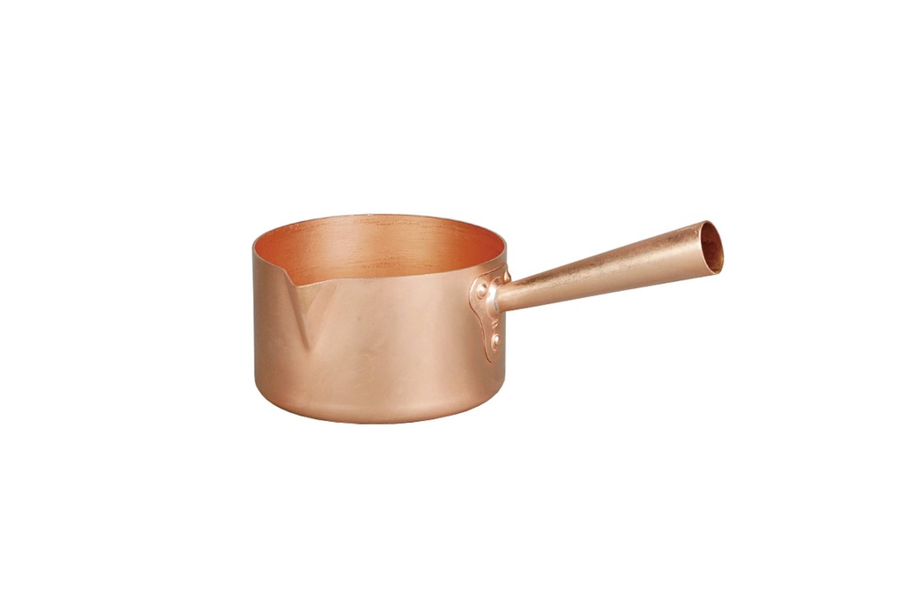 Zuckertopf aus Kupfer, Ø 140 mm