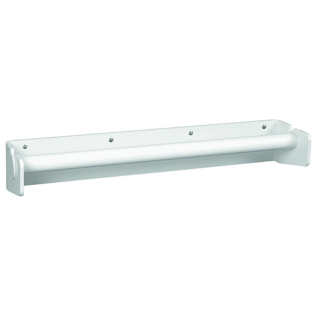 Abrollgerät aus PVC, 890 x 140 x 100 mm