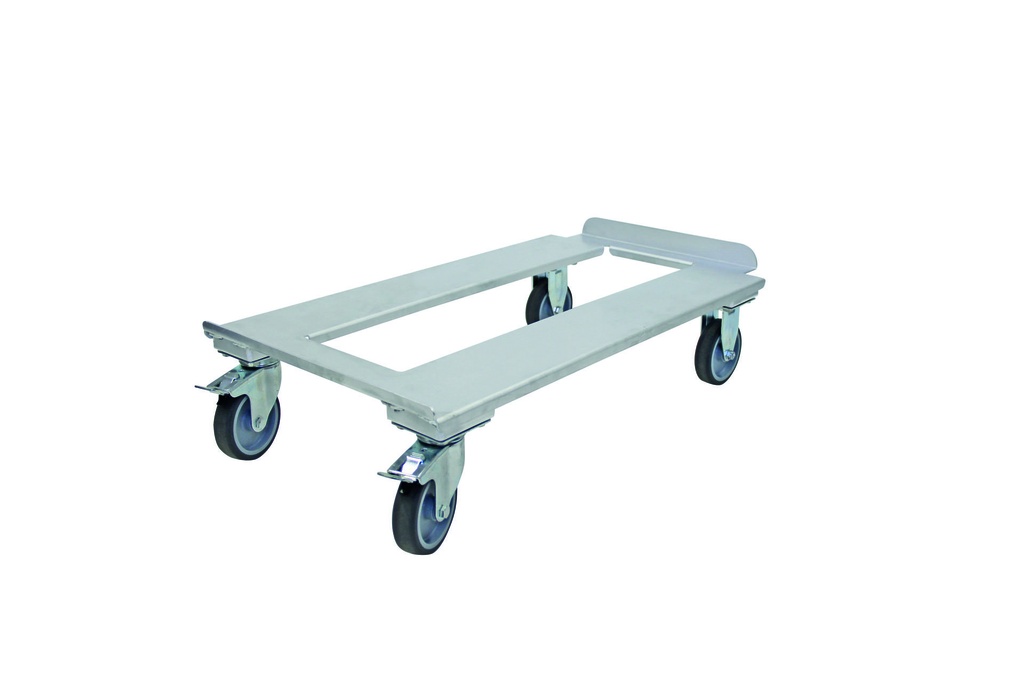 [202097] Transporttrolley aus Aluminium, 600 x 400 mm
