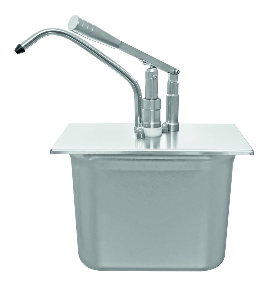 Hebel Dosierspender GN 1/4, 200 mm