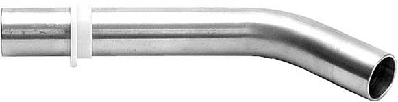 Tülle aus Edelstahl, Ø 22,2 mm, 120,6 mm